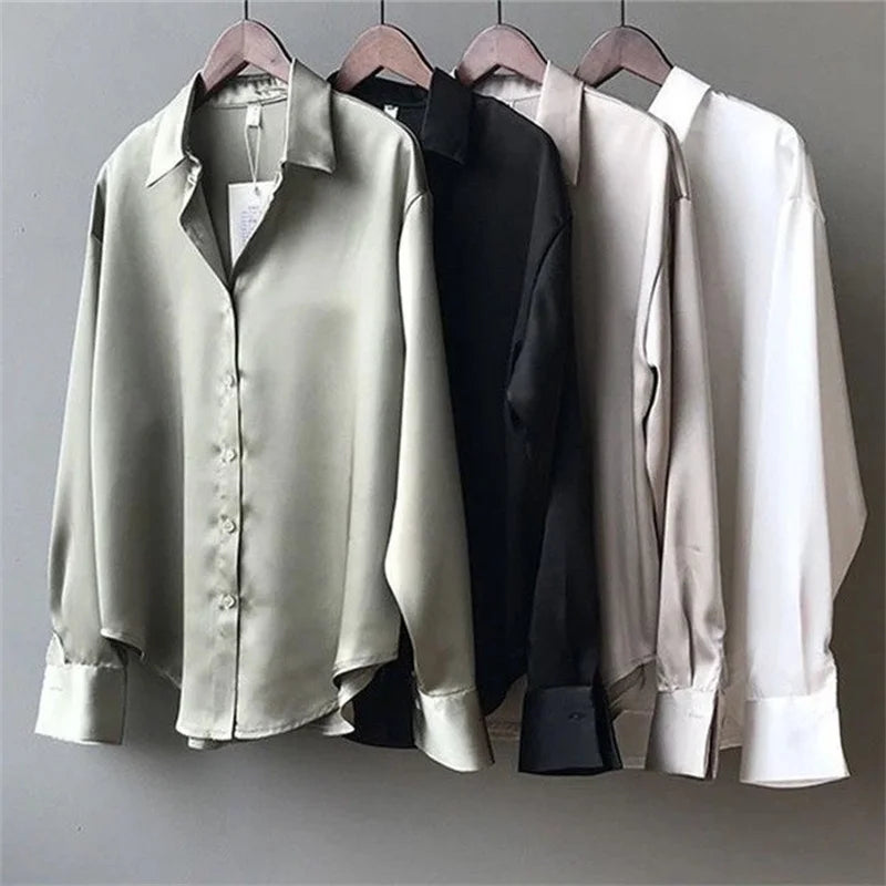 Woman Spring Autumn Style Blouses Shirts Lady