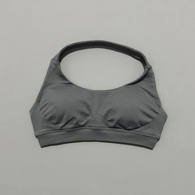 Top Built in Removable Cups High Support Wirefree Gym Workout Activewear