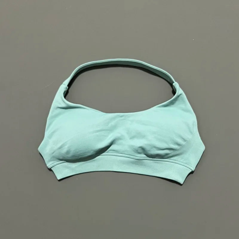 Top Built in Removable Cups High Support Wirefree Gym Workout Activewear