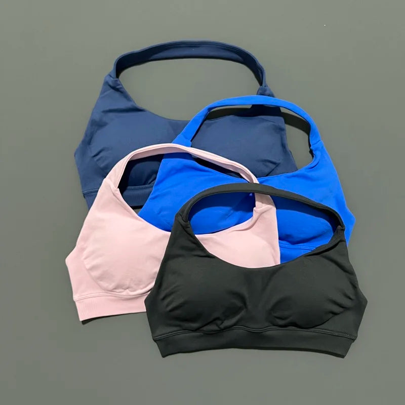Top Built in Removable Cups High Support Wirefree Gym Workout Activewear
