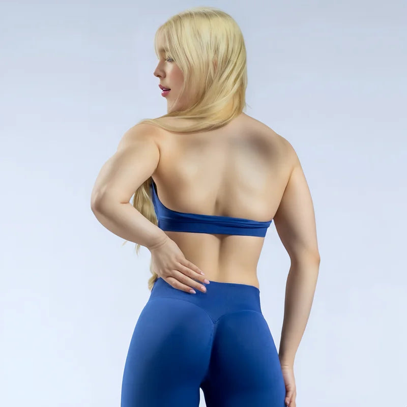 Top Built in Removable Cups High Support Wirefree Gym Workout Activewear