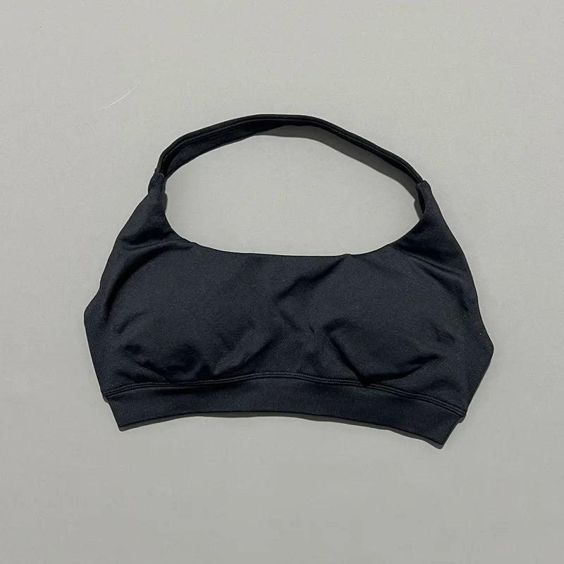 Top Built in Removable Cups High Support Wirefree Gym Workout Activewear
