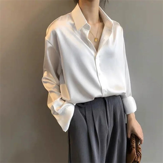 Woman Spring Autumn Style Blouses Shirts Lady