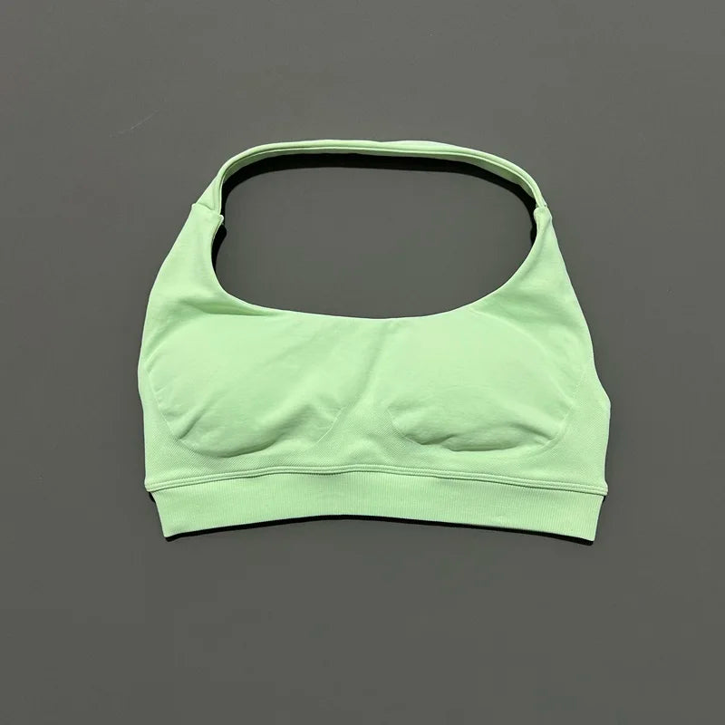 Top Built in Removable Cups High Support Wirefree Gym Workout Activewear